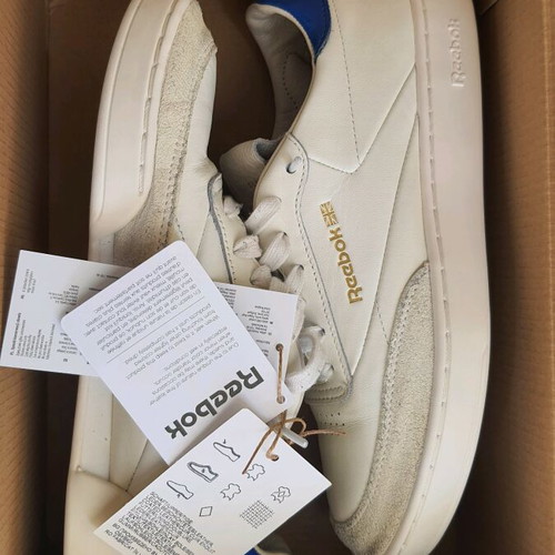 Reebok Club C Clean women's leather sneakers size 38 like new
