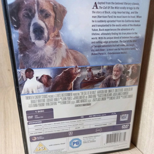 The Call of the Wild DVD like new with English subtitles