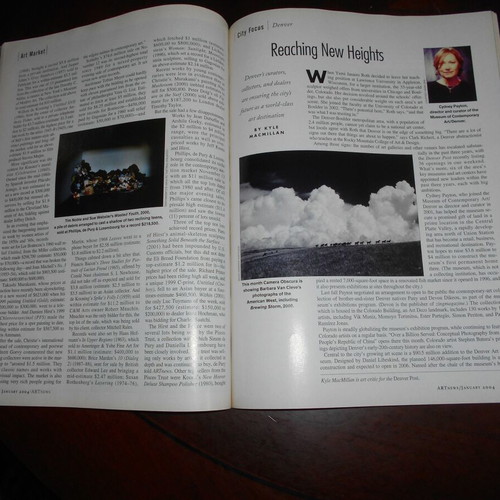 ARTnews January 2004 issue used