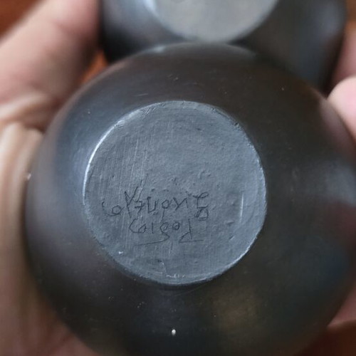Ceramic vases Rodios used, small set of two