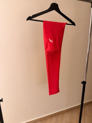 Begatti red leggings size L like new