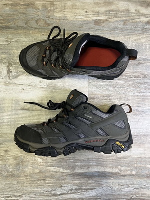 Merrell Moab 2 GTX women's hiking shoes, grey beluga, EU 37.6