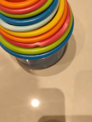 Κυπελάκια στοιβάξης Fisher Price μεταχειρισμένα