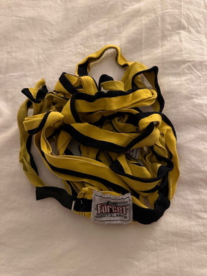 Boxing hand wrap used