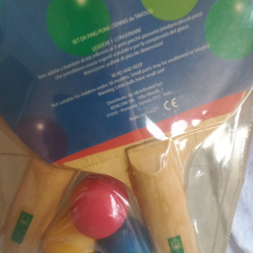 United Colors of Benetton Ping Pong Set new