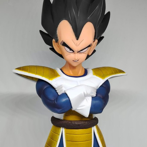 Vegeta Dragon Ball Z figure 24cm with removable Scouter like new
