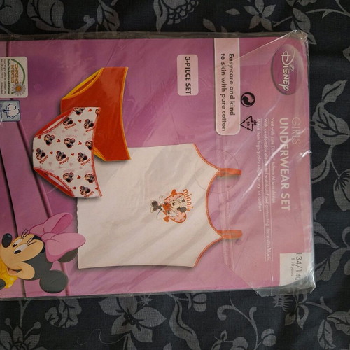 Minnie Mouse underwear set new for girls 8-10 years old