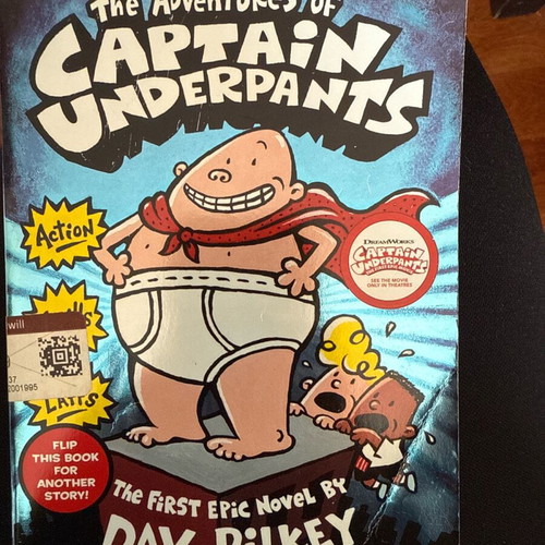 The Adventures of Captain Underpants used book in English
