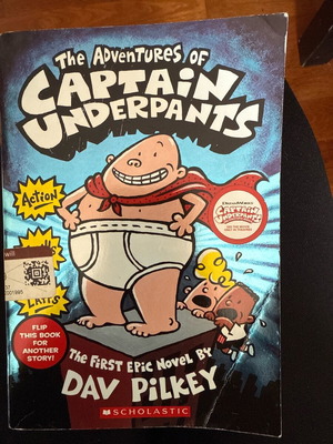 The Adventures of Captain Underpants used book in English