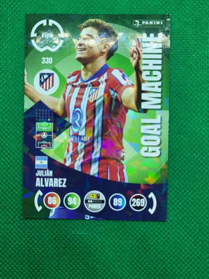 J. Alvarez-Goal Machine Adrenalyn XL Panini FIFA Club World Cup 2025 καινούργιο