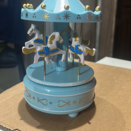 Plastic carousel new toy