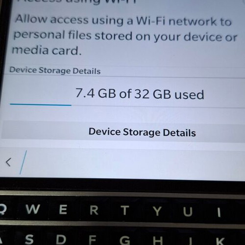 Blackberry Passport Black 32GB used, QWERTY keyboard