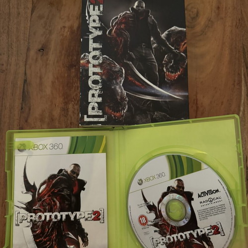 Prototype 2 Xbox 360 Blackwatch Collectors Edition new