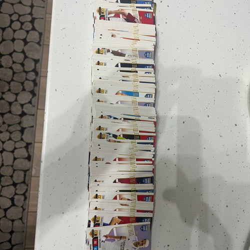 Panini football cards andrenalyn used, 160 cards