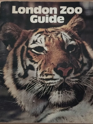 London zoo guide βιβλίο ζωολογικού κήπου Λονδίνου του 1973