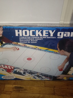 Tabletop Power Slide Hockey game like new