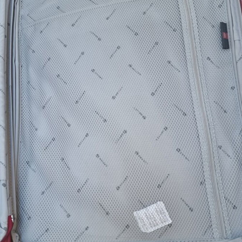 Delsey suitcase like new, red, 77x47x28 cm