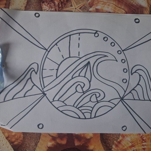 Antistress Coloring Pages Handmade, new