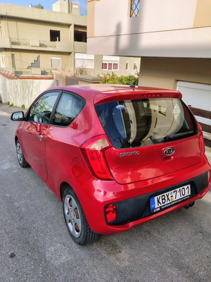 Kia Picanto 2012 μεταχειρισμένο, βενζίνη, χειροκίνητο, κόκκινο