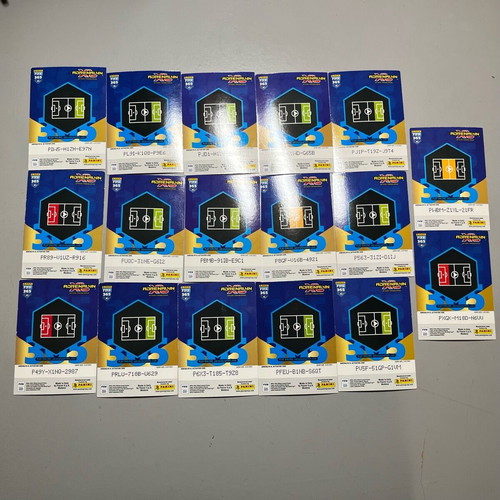 FIFA Panini cards 2023 like new, magician, dominator, titan, 17 pcs
