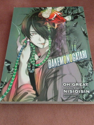 Bakemonogatari manga volume 10 new, English