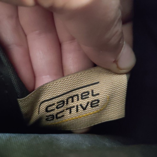 Camel Active brown crossbody bag with adjustable strap