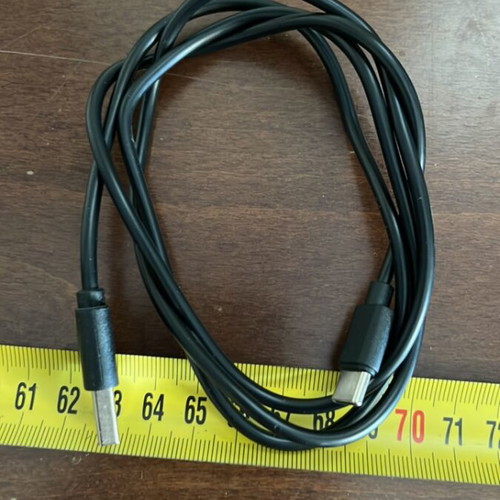 USB Cable Male to USB C Male 1m like new