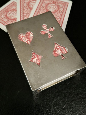 Silver card case 925 like new