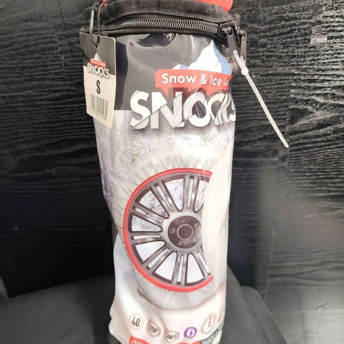 Snocks Small Anti-Slip Tire Snow Cover New 2 Pieces