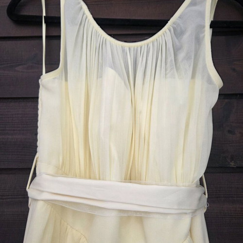 Dorothy Perkins yellow maxi dress used, size L