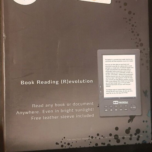 Bebook ereader electronic reader with eInk and ePaper