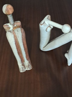 Κεραμικά γλυπτά Anastasaki Opto Ceramics, σετ 2 σωληνωτά