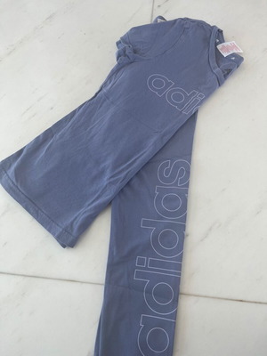 Adidas girls set used, 9-10 years old