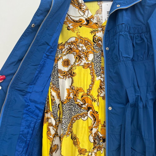 Spring Trenchcoat blue like new, size L