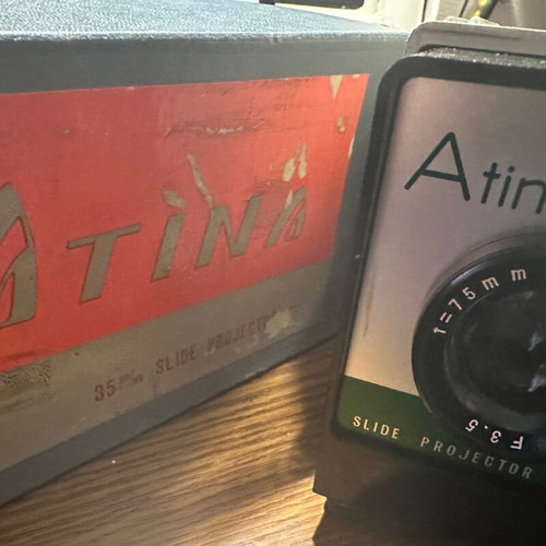 Athina S6 slide projector used vintage (1960s–70s)