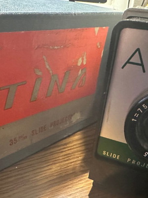 Athina S6 slide projector used vintage (1960s–70s)