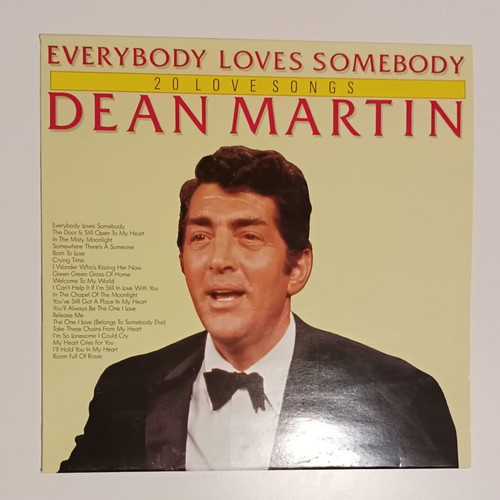Dean Martin Everybody Loves Somebody LP like new, jazz album