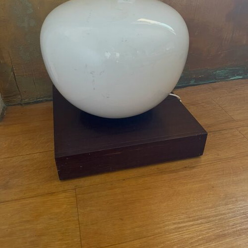 Wooden bench with floor lamp like new