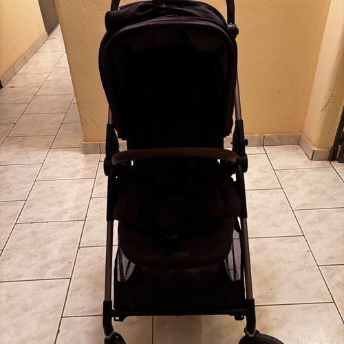 Cybex Melio Carbon Moon Black baby stroller, ultra light 6kg