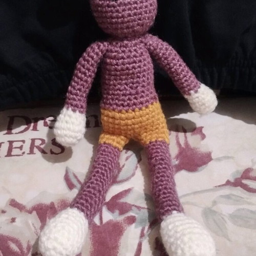 Amigurumi Monkey Crocheted New