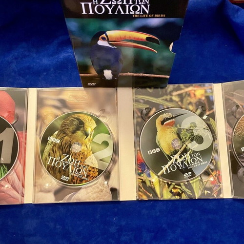 The Life of Birds BBC 4-DVD documentary series like new
