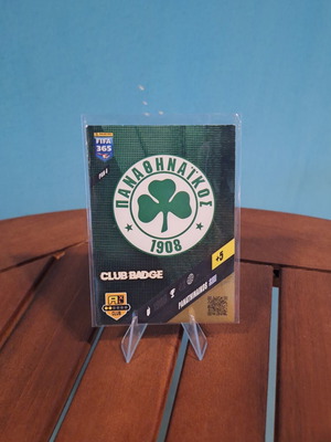 Panathinaikos Club Badge Card Fifa 365 2024 like new