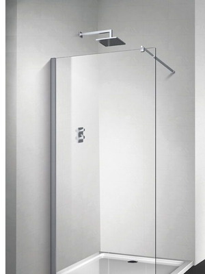 Piccadilly Shower Cabin 110x195cm Fixed Transparent Crystal