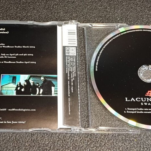 Lacuna Coil Swamped CD used, Gothic Metal single 2004