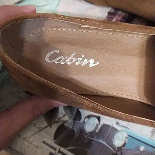 Women's beige loafers like new, size 38
