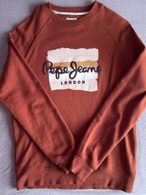 Pepe Jeans blouse like new, size S, terracotta red