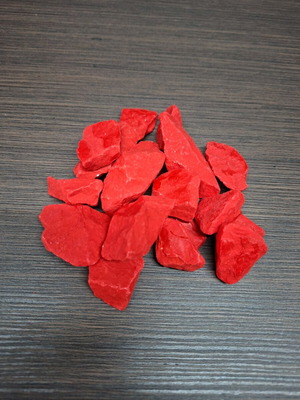 Decorative stones red color new