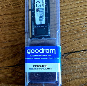 Μνήμη RAM για Laptop DDR3_4GB_1333Mhz