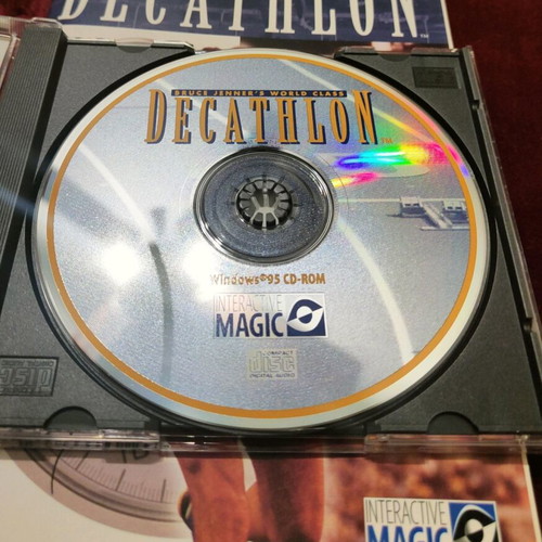 Bruce Jenner's World Class Decathlon PC game like new
