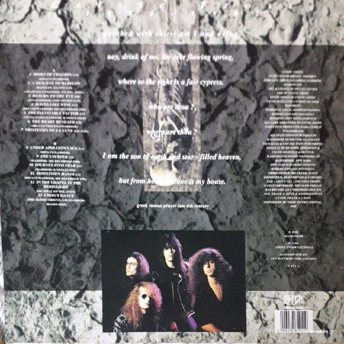 Celtic Frost Parched With Thirst Am I And Dying vinyl LP used
